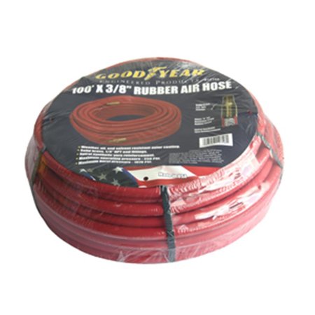 GRIP-ON Grip-On-Tools GA12758 100 ft. x .38 in. Red Goodyear Air Hose GA12758